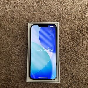 SOLD! iPhone 16E in Black with case; small chip but great condition. See photos